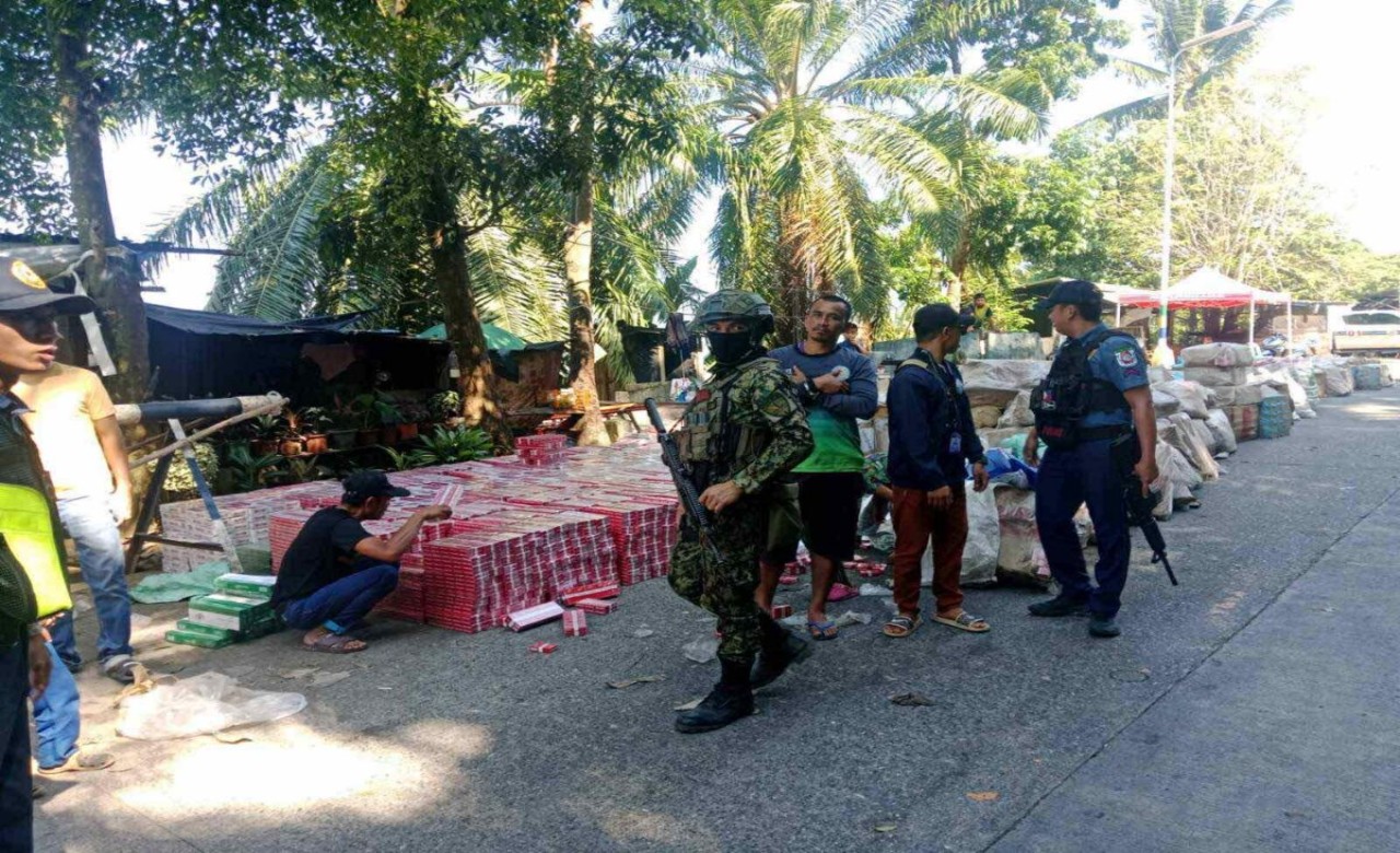 PNP – intercept P20 M smuggled cigarettes in Maguindanao del Norte