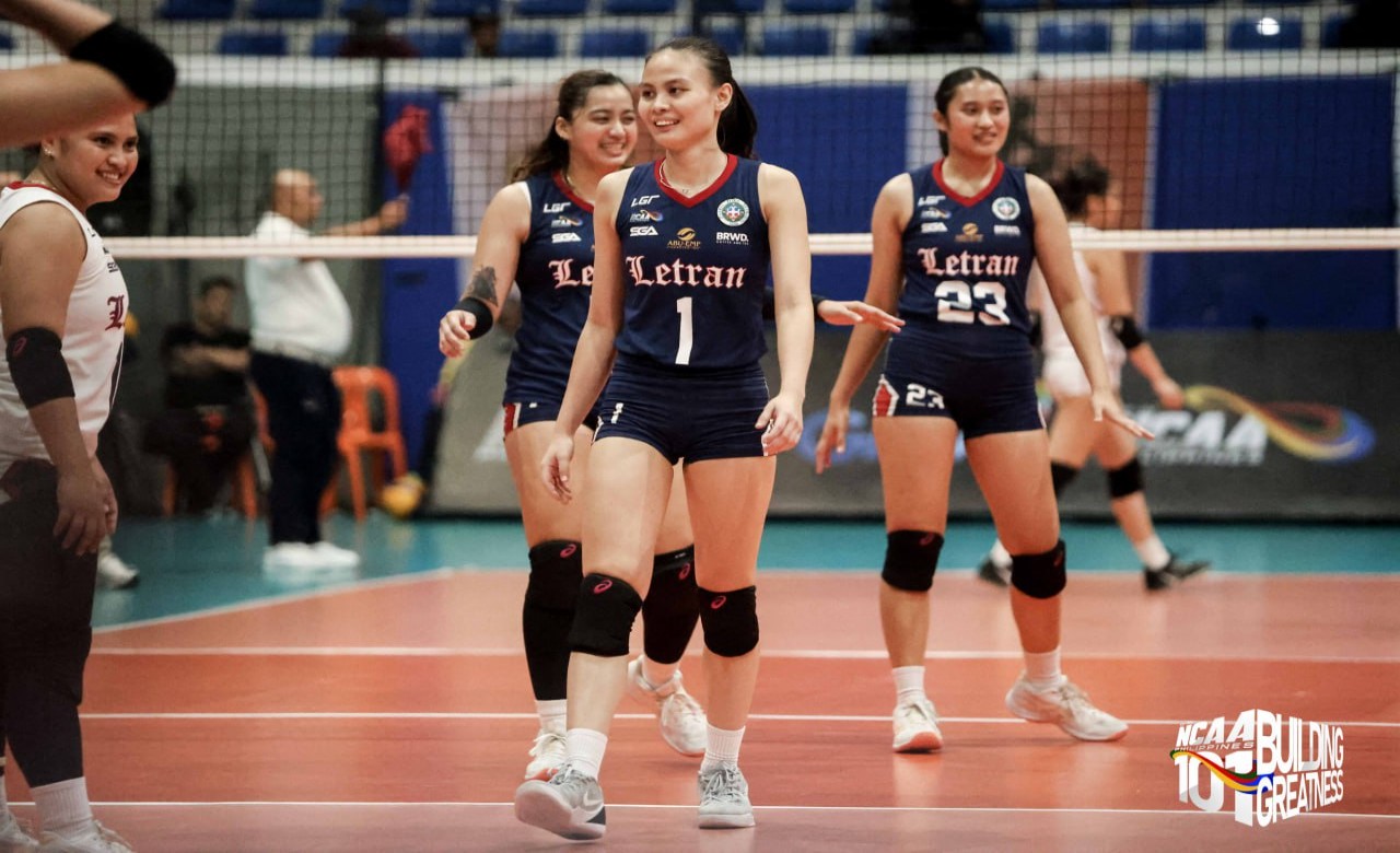 NCAA: Letran survives EAC scare, keeps perfect record in women’s volleyball