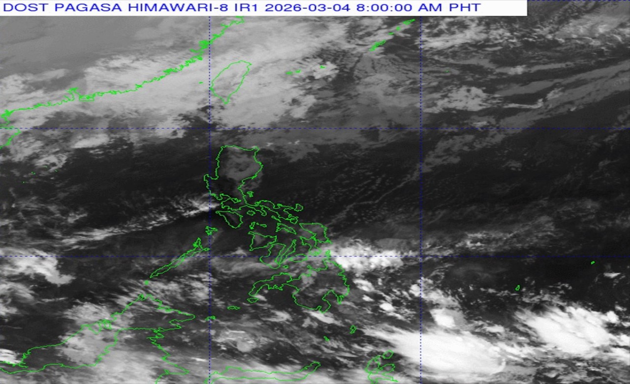 Easterlies, amihan prevail on Wednesday (March 4) – Pagasa