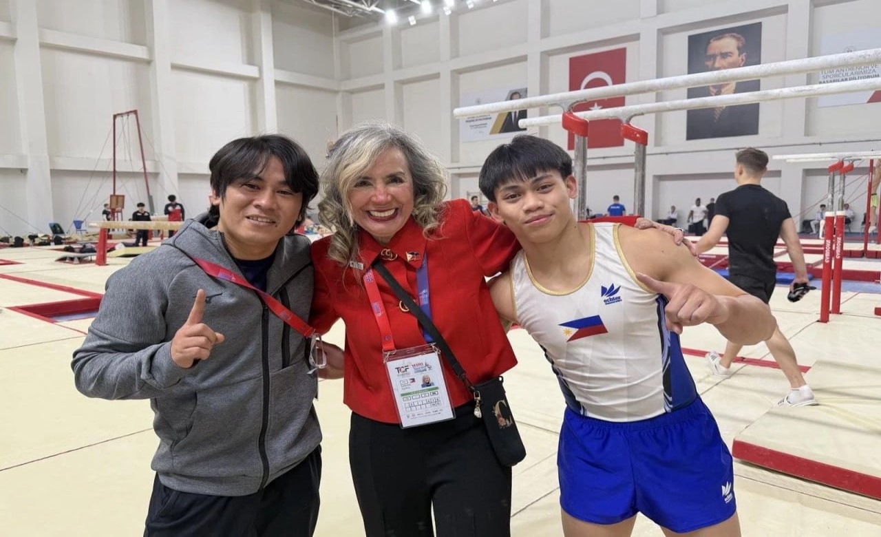 MANILA – PH’s Eldrew Yulo wins floor exercise gold at FIG World Cup Antalya