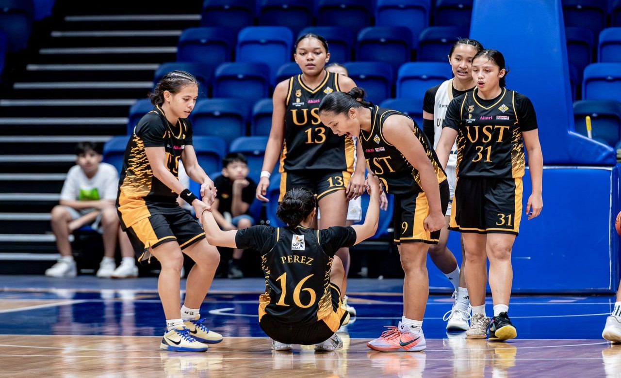 UAAP: UST downs NU Nazareth in Game 1, on brink of repeat in girls’ hoops