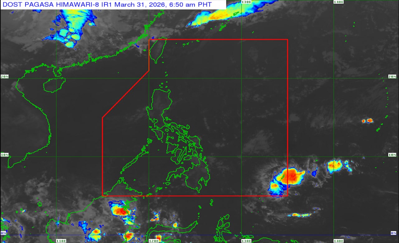 Pagasa – Cloudy weather expected over PH on Tuesday, March 31