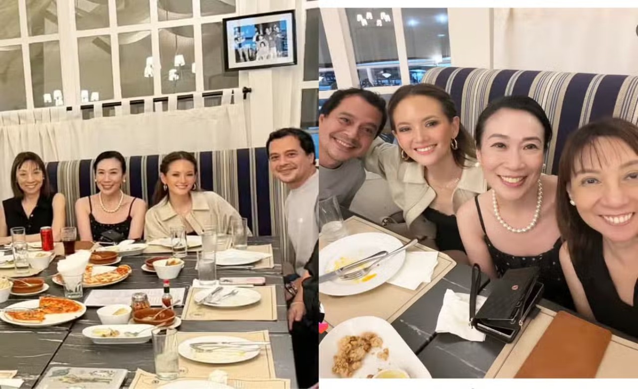 LOOK: John Lloyd Cruz, Ellen Adarna meet with GMA execs