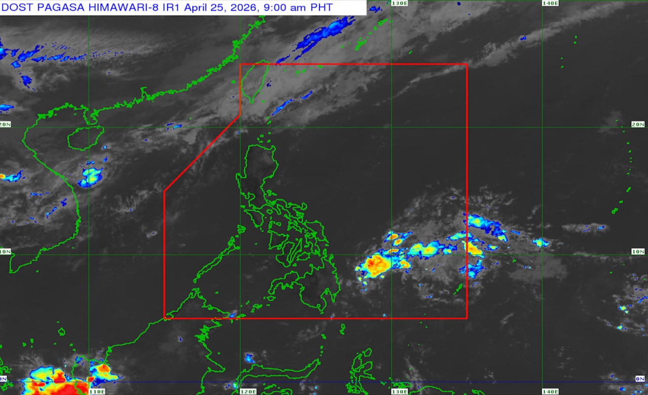 Hot and humid weather to prevail on Saturday, April 25 – Pagasa