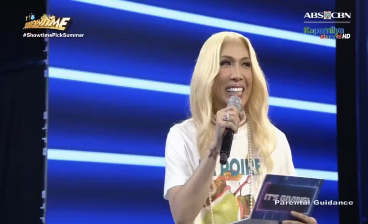 WATCH: Vice Ganda links Bongbong Marcos, Sara Duterte, Leni Robredo to OPM songs