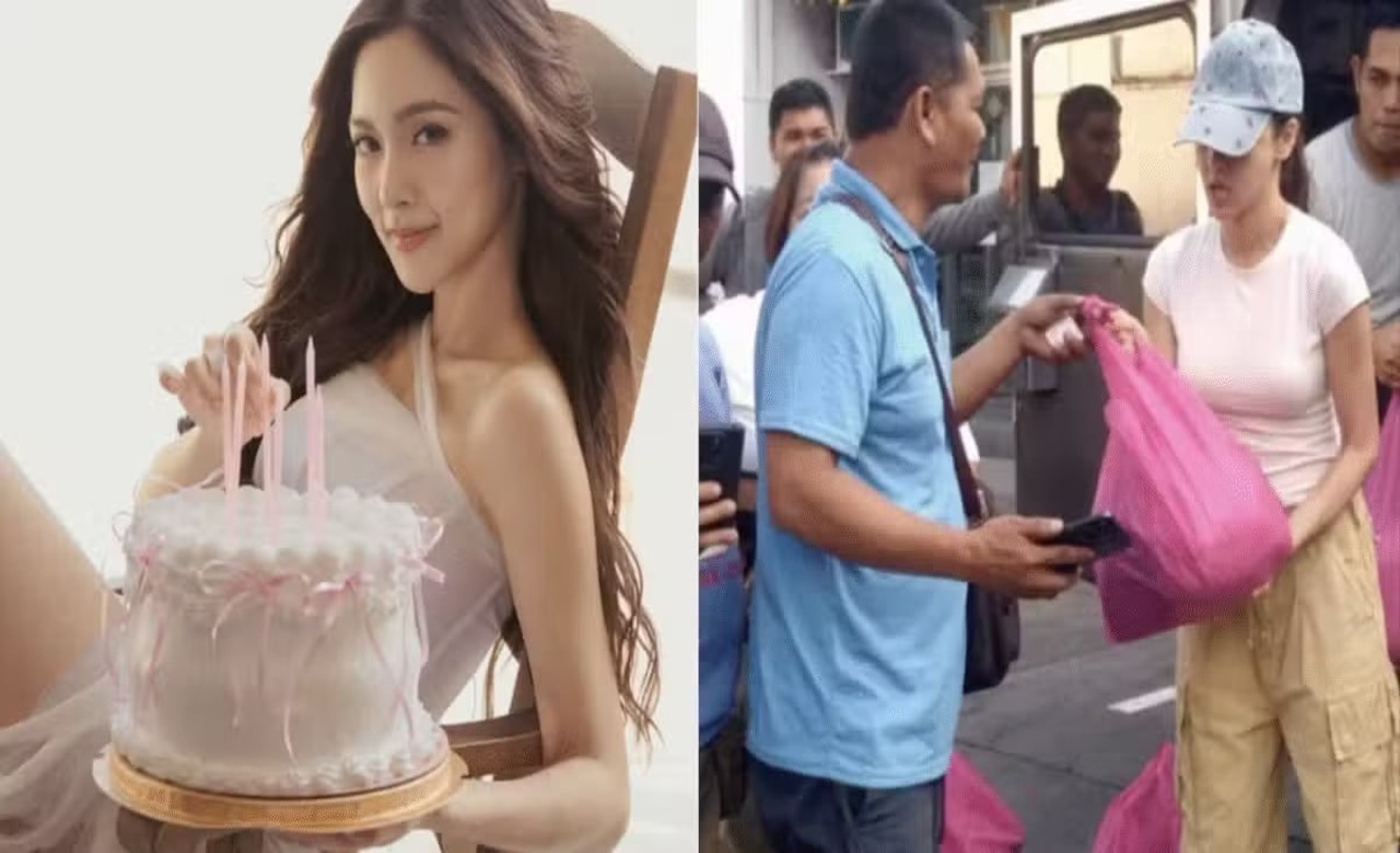 Kim Chiu, celebrates birthday by giving free gas, groceries to drivers