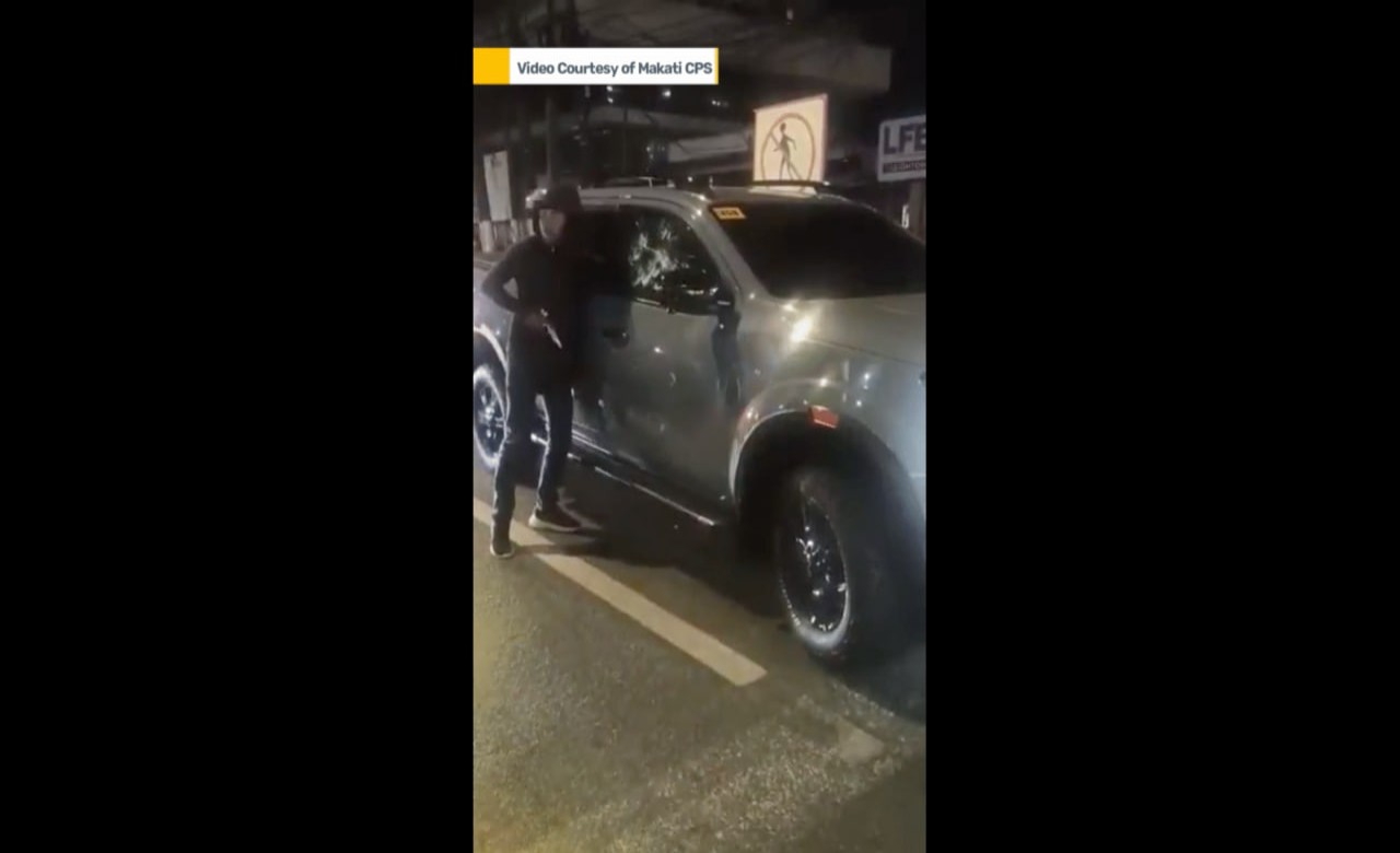 PNP, tracking down armed man in Taguig – Makati road crash