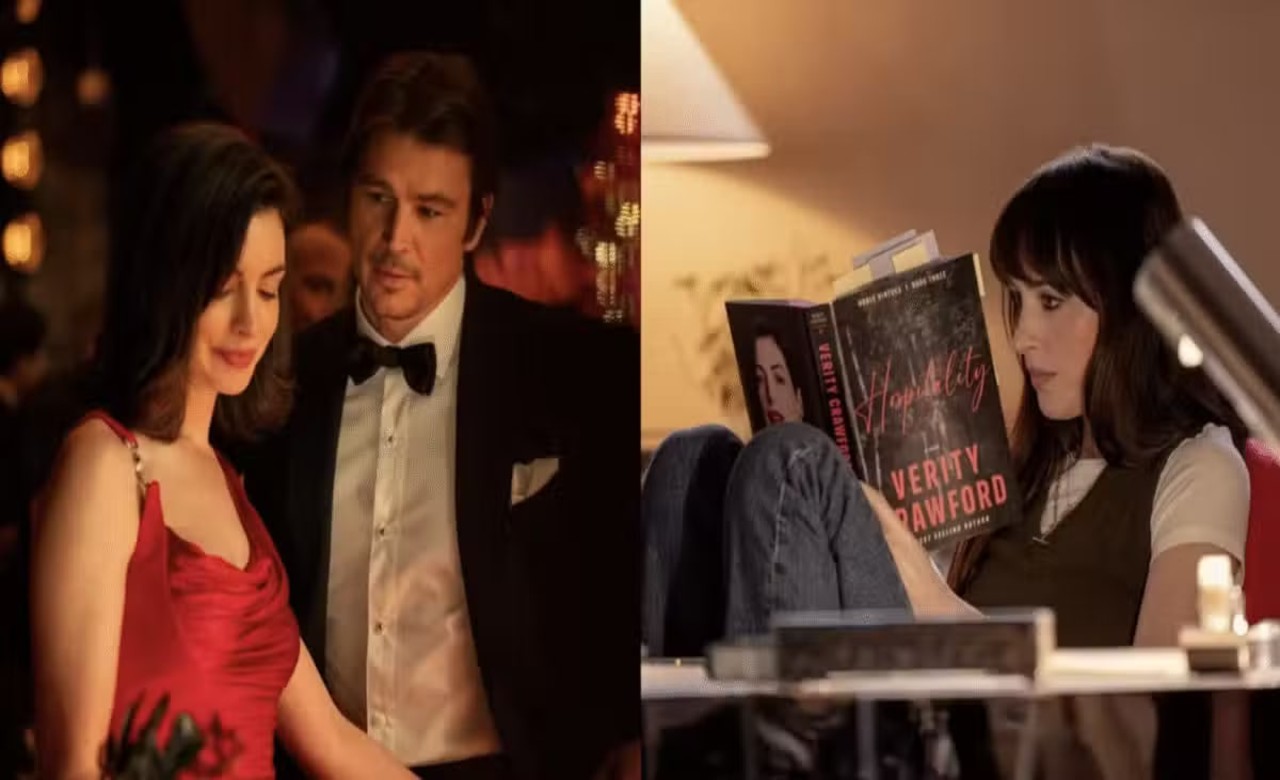 Anne Hathaway, Dakota Johnson, Josh Harnett caught in a love triangle in ‘Verity’