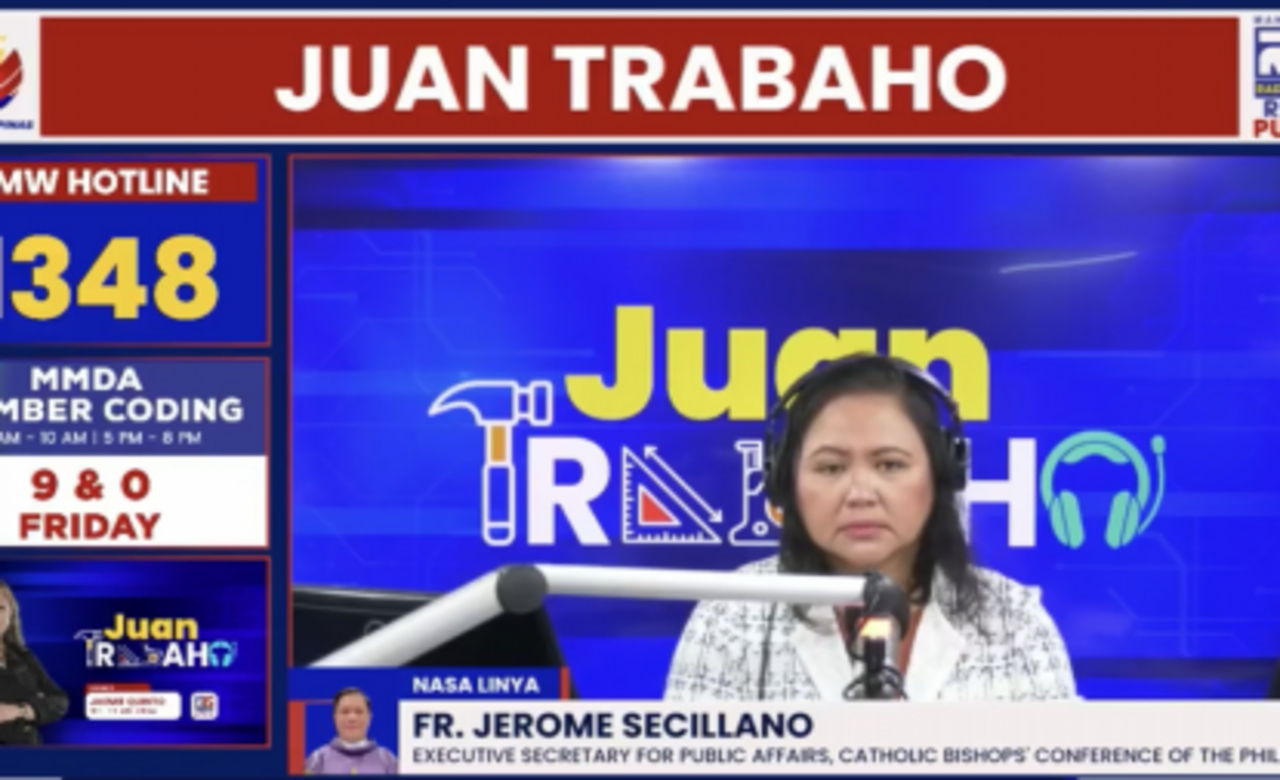 CBCP exec: Church raising moral concerns, not criticizing politicians