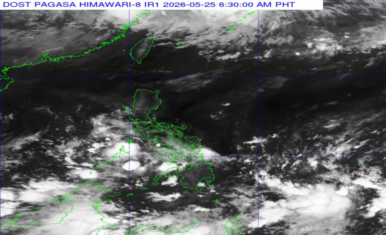LPA trough to bring rain over Palawan, Mindanao on Monday – Pagasa
