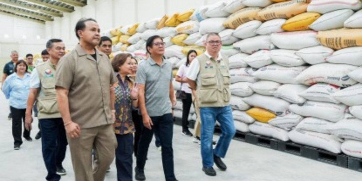 pbbm at food security complex 1