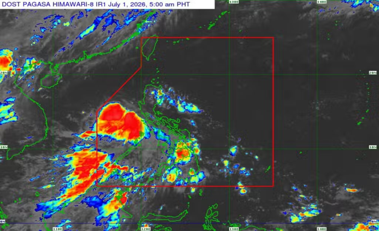 Tropical depression Henry enhances habagat, brings rain across Visayas – Pagasa