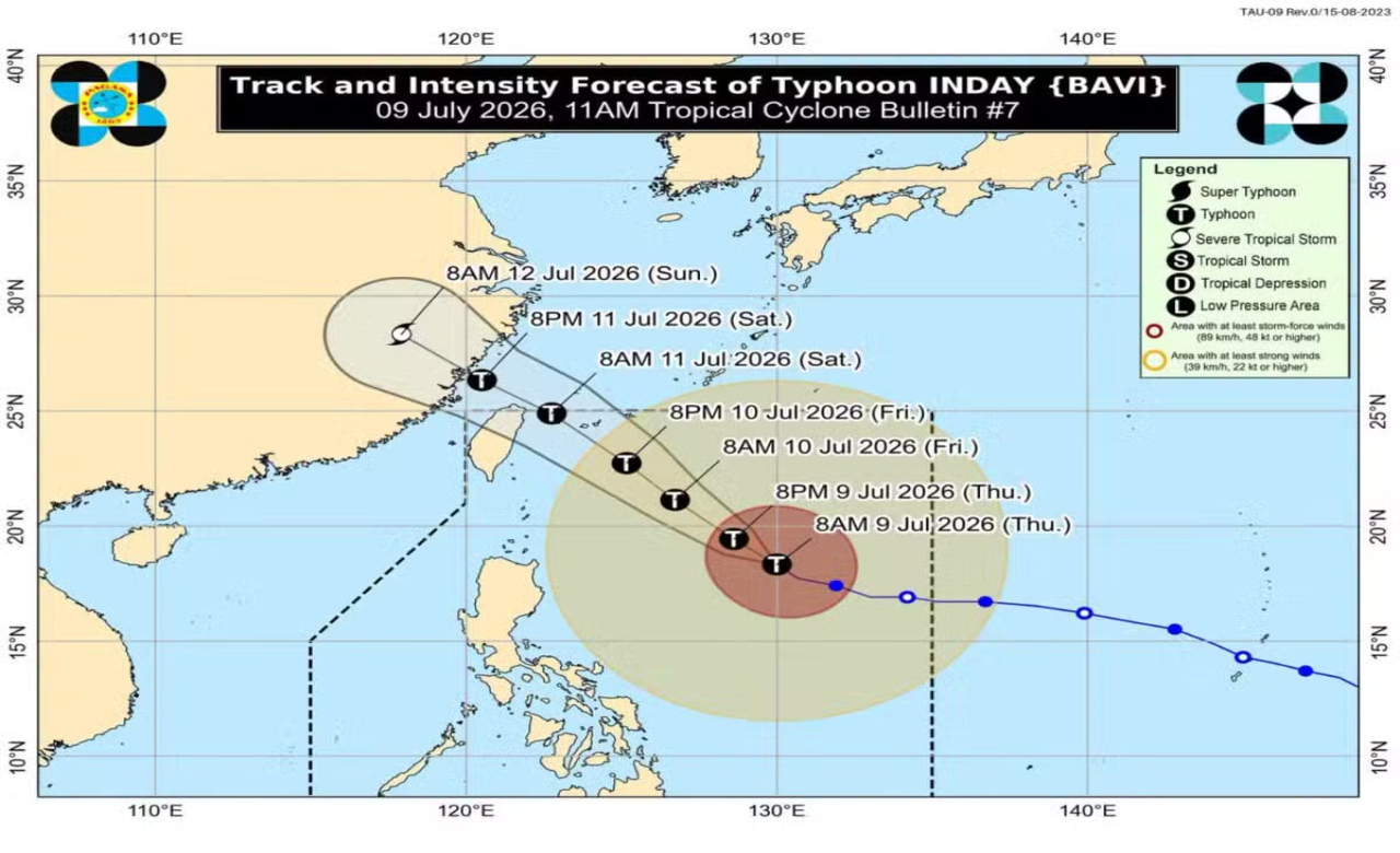 Signal No. 2 up in Batanes as Inday moves over PH Sea – Pagasa
