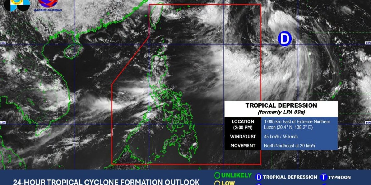 Tropical Depression outside PAR 2026 09 04 20 18 32